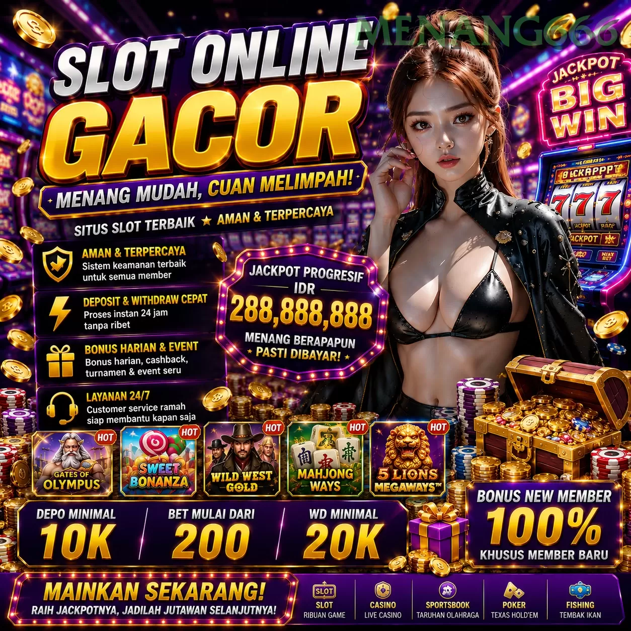 WELCOME BONUS NEW MEMBER 50_ promotion image